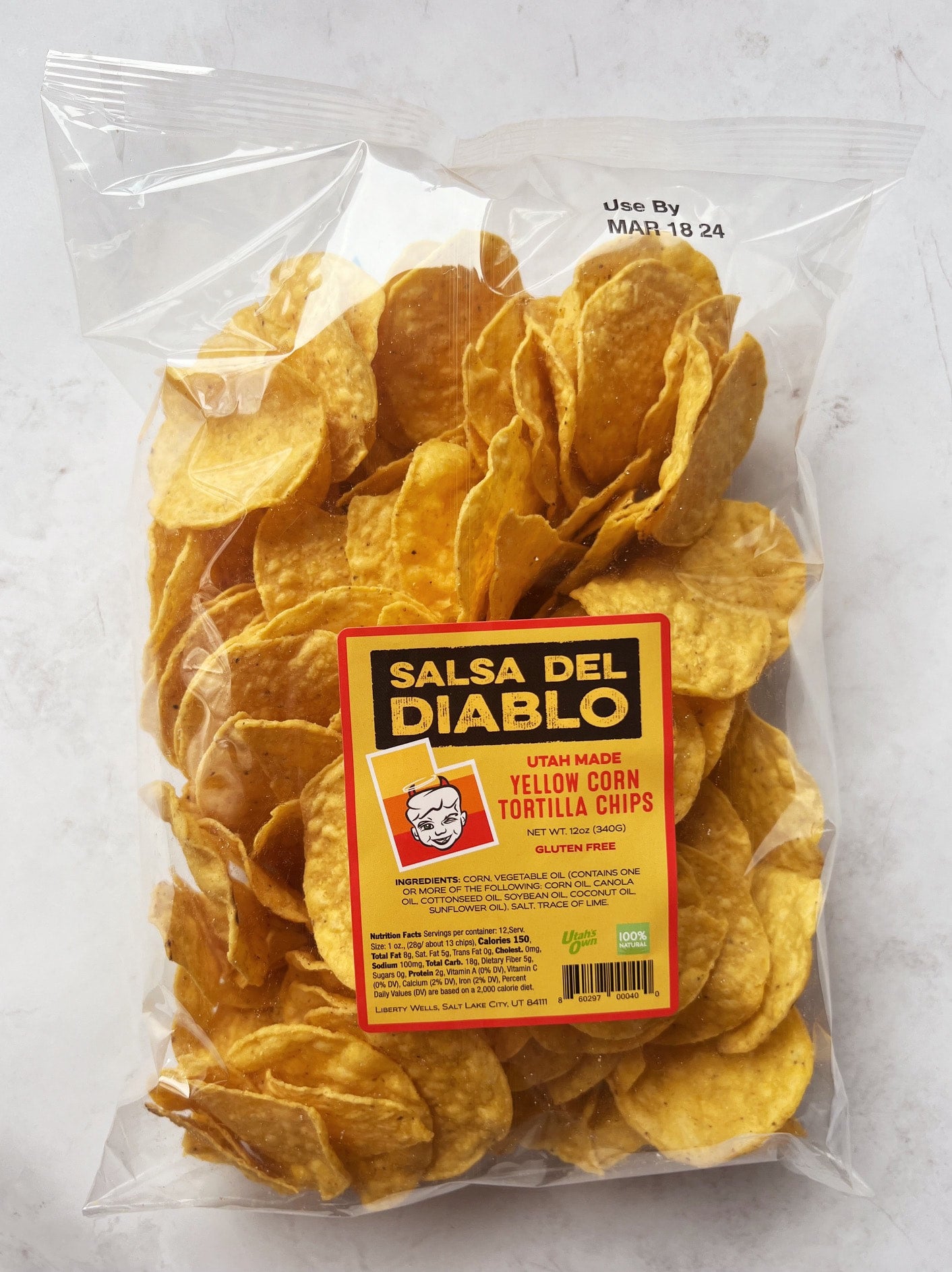 calidad corn tortilla chips